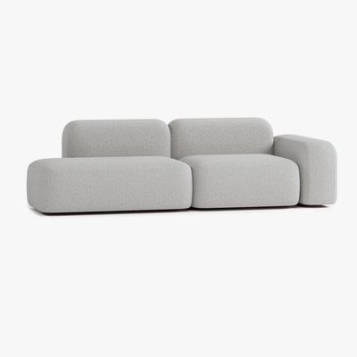 Divano Max, Composizione A9, Bracciolo a Destra, Rivestimento E7