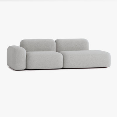 Divano Max, Composizione A9, Bracciolo a Sinistra, Rivestimento E7