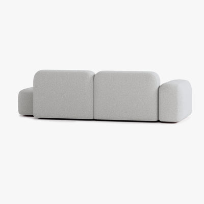 Divano Max, Composizione A9, Bracciolo a Sinistra, Rivestimento E7