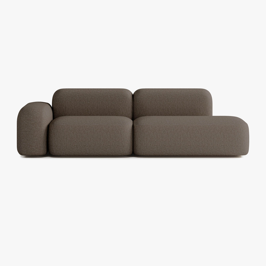 Max Sofa, Composition A9, Left Armrest, Upholstery S10
