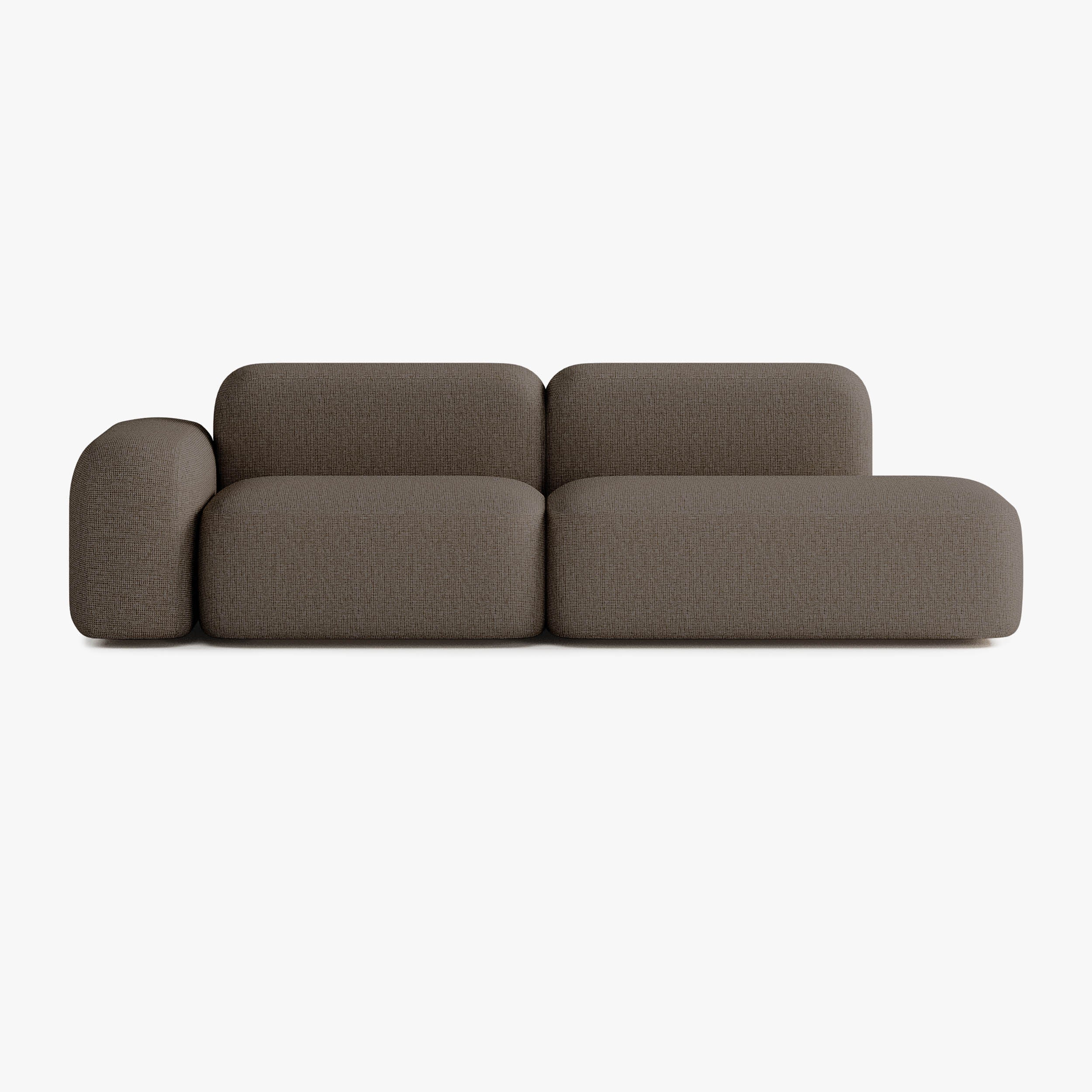 Max Sofa, Composition A9, Left Armrest, Upholstery S10