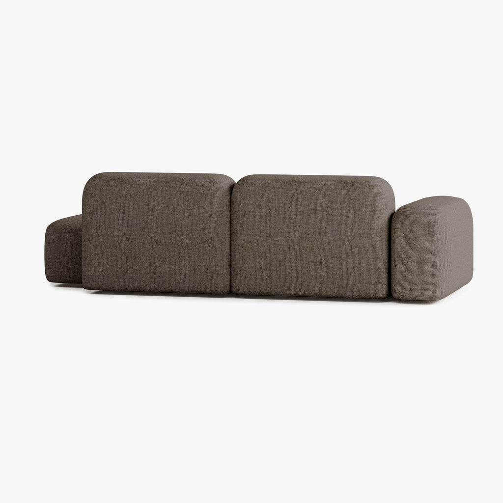Max Sofa, Composition A9, Left Armrest, Upholstery S10