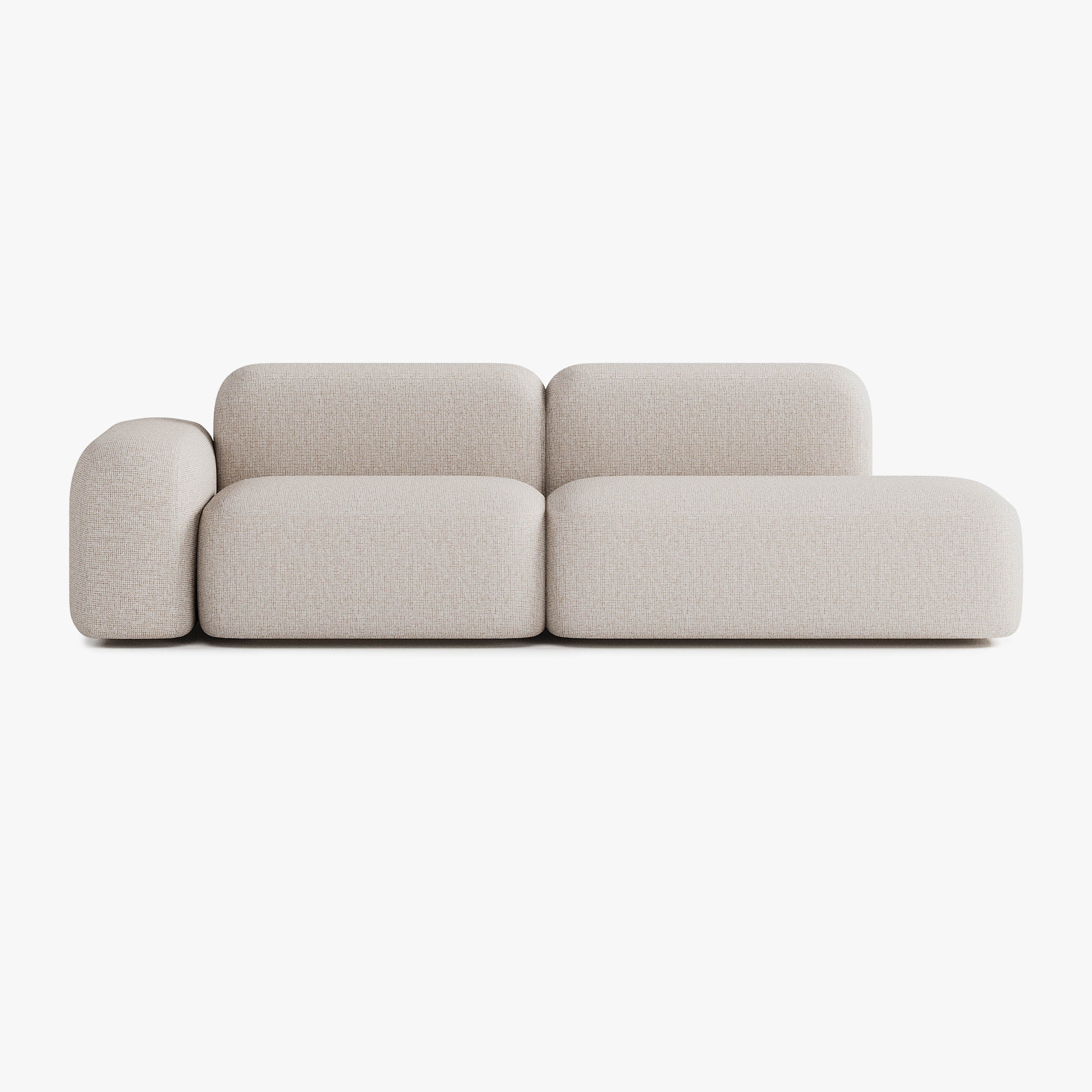 Max Sofa, Composition A9, Left Armrest, Upholstery S12