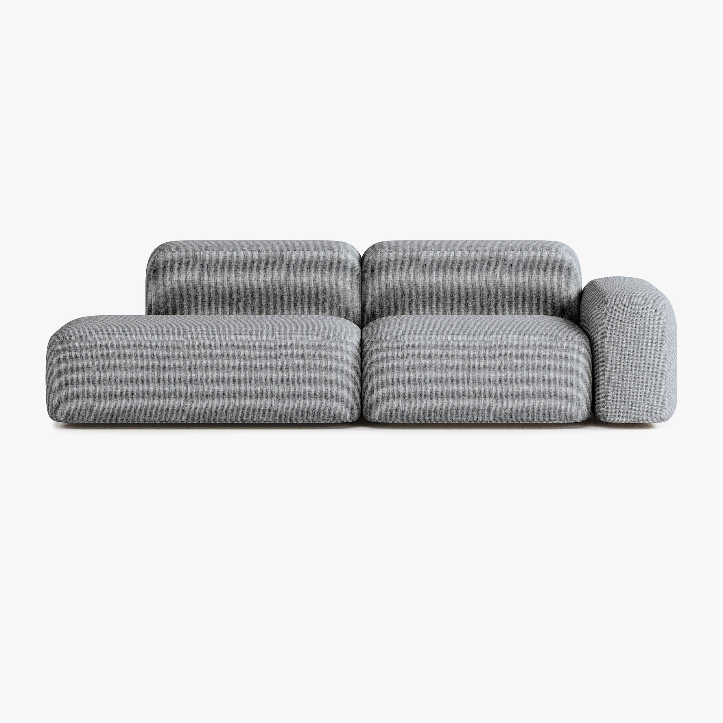 Max Sofa, Composition A9, Right Armrest, S13 Upholstery