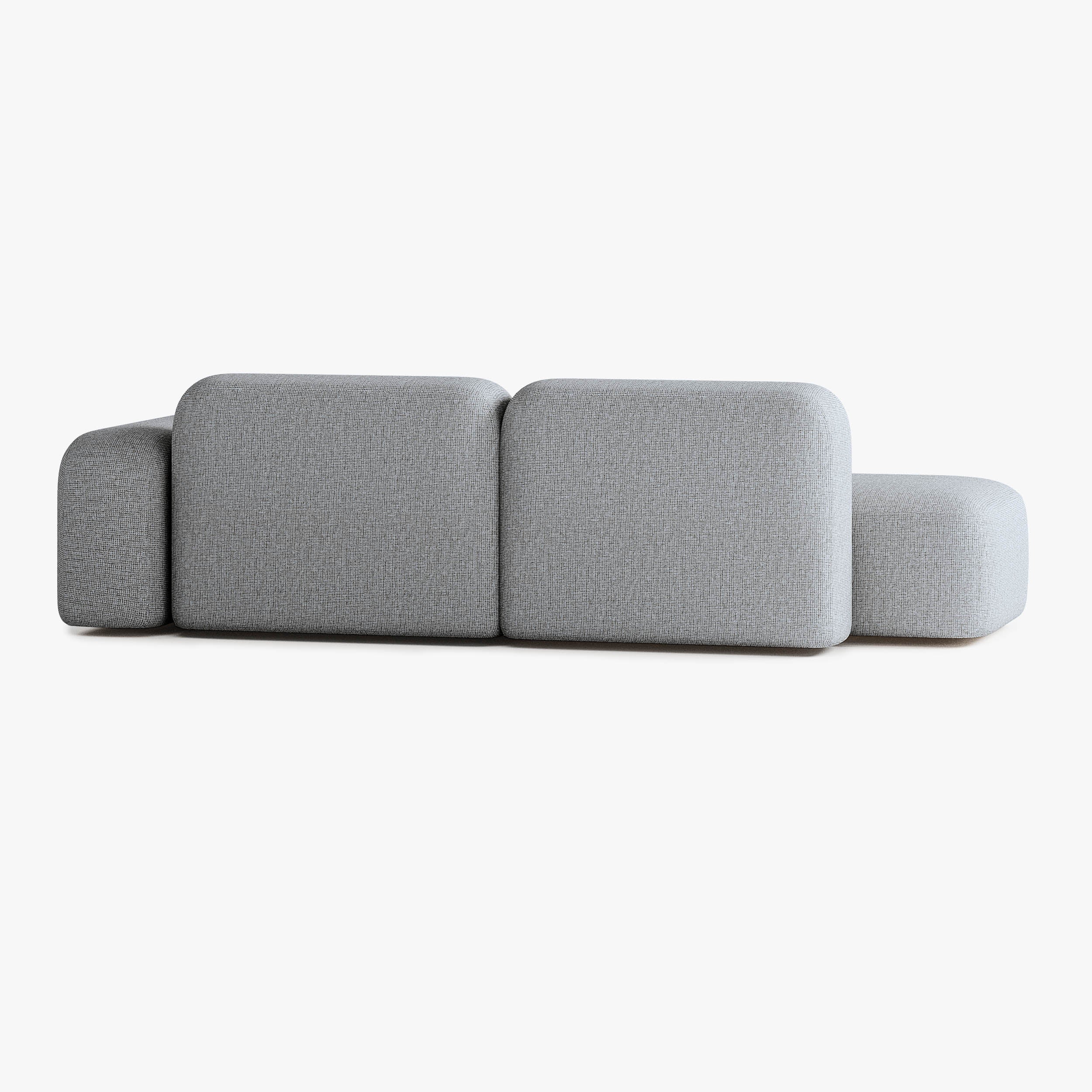 Max Sofa, Composition A9, Right Armrest, Upholstery S13