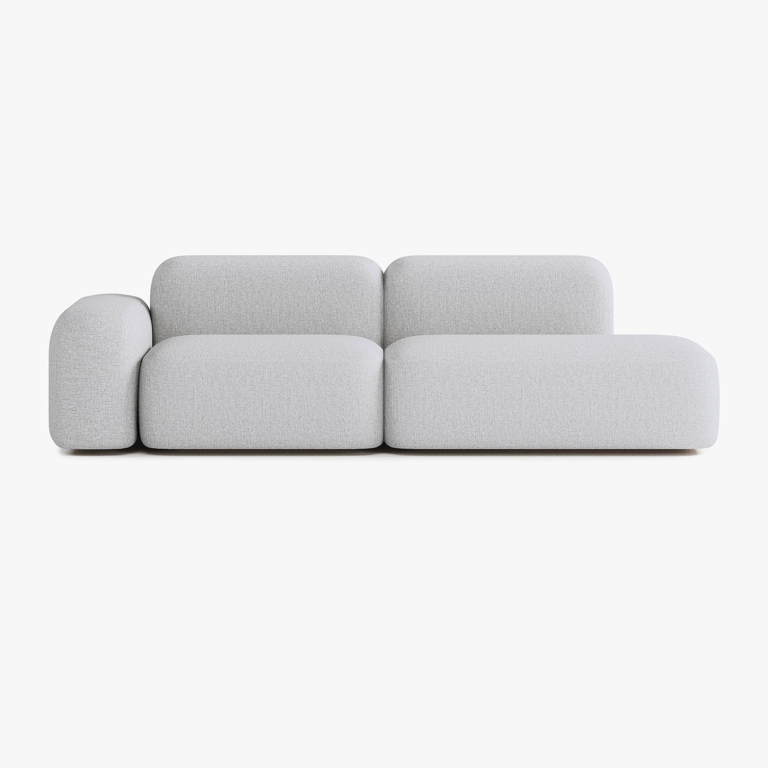 Max Sofa, Composition A9, Left Armrest, S1 Upholstery